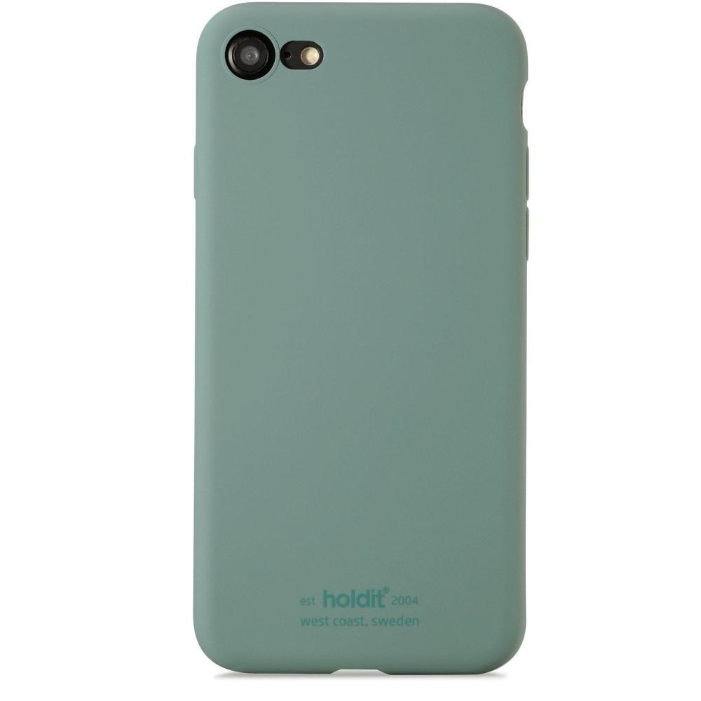 iPhone 7/8/SE (2020/2022) - holdit Mobilskal Silikon - Moss Green