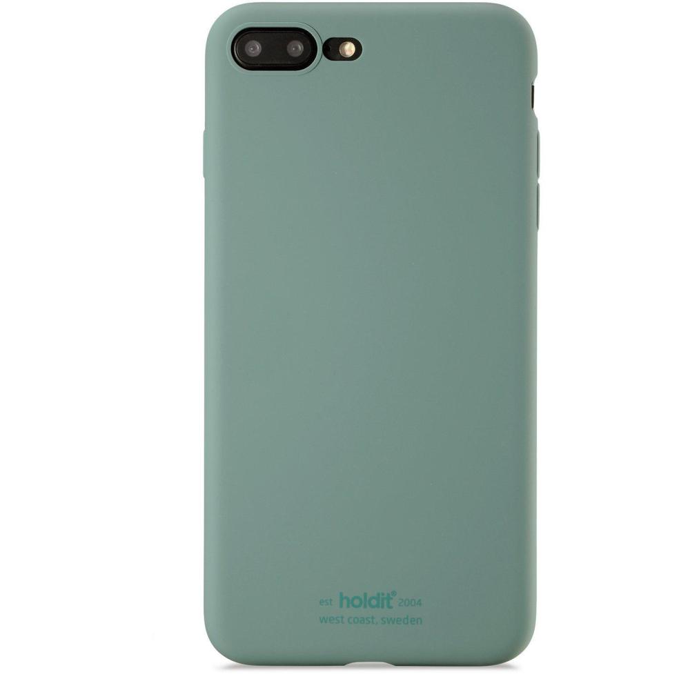 iPhone 7 Plus/8 Plus - holdit Mobilskal Silikon - Moss Green