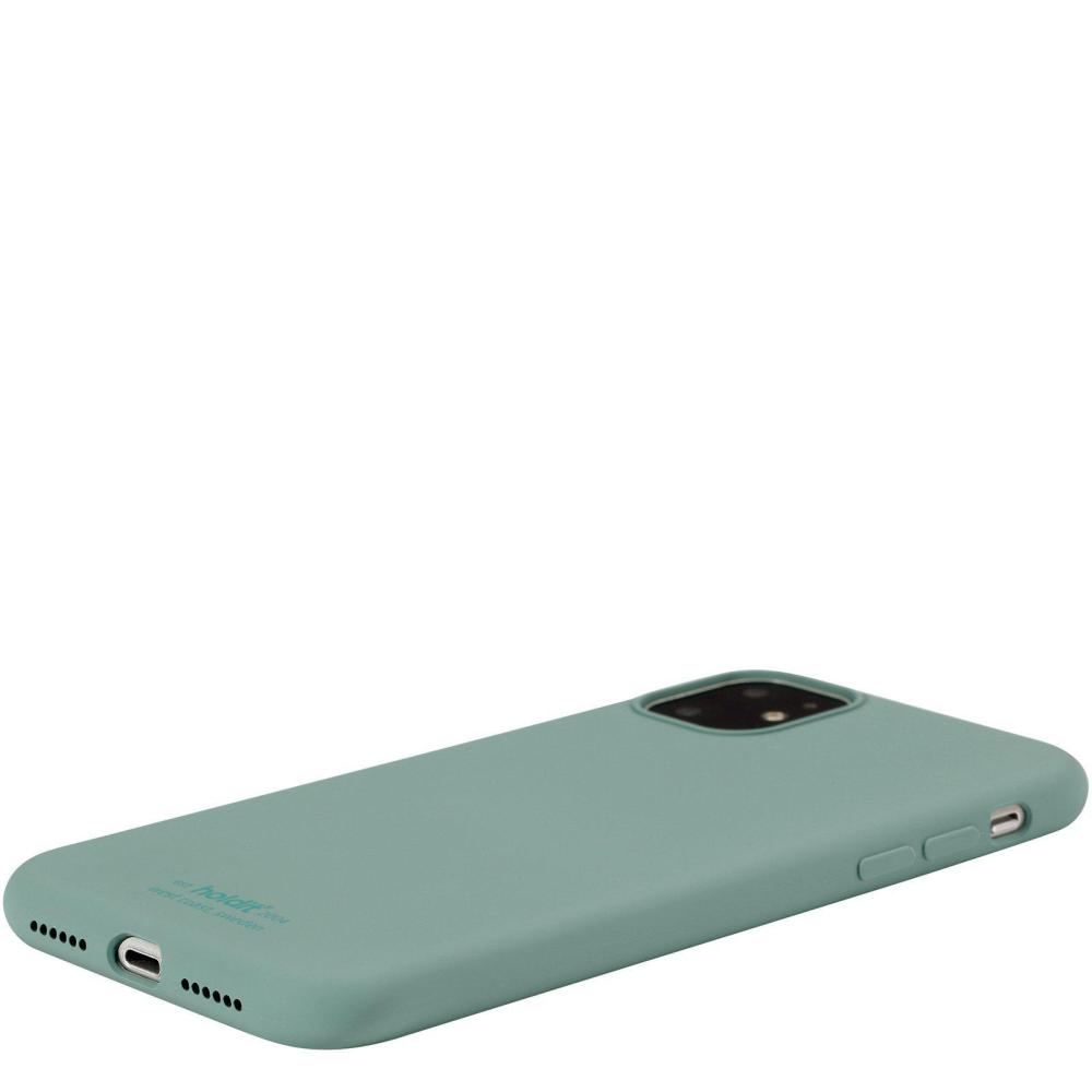 iPhone 11/XR - holdit Mobilskal Silikon - Moss Green