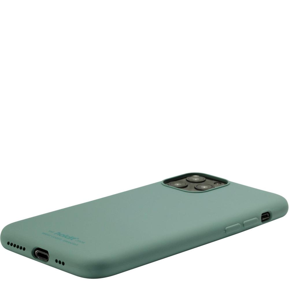 iPhone 11 Pro/X/XS - holdit Mobilskal Silikon - Moss Green