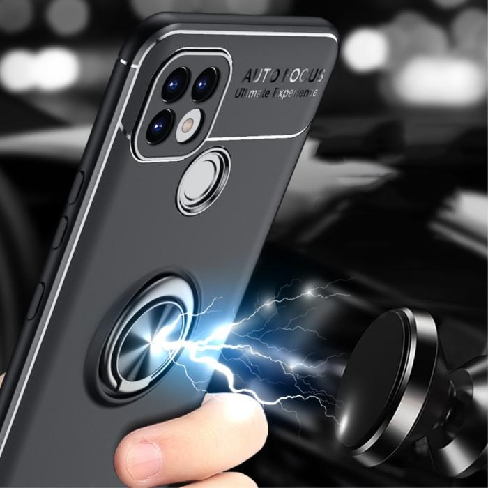 Bild 3, Realme C21 - Ring Skal - Röd