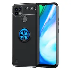 Realme C21 - Ring Skal - Svart/Bl&aring;