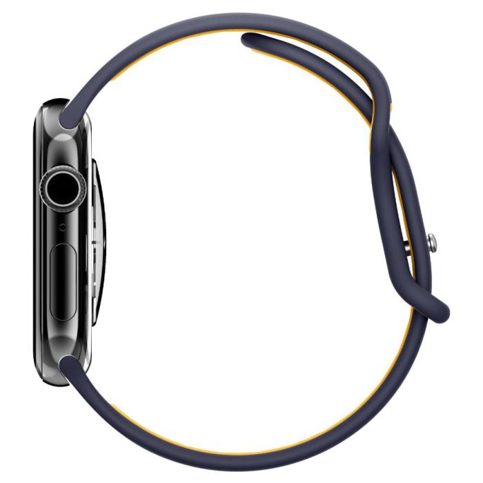 Bild 4, Spigen Apple Watch 42/41/40/38 mm Armband Nano Pop Blueberry Navy