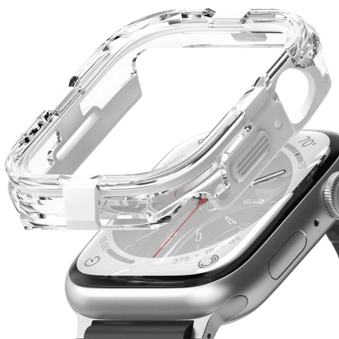 Bild 2, Ringke Apple Watch 44/45 mm Skal Fusion Bumper Vit