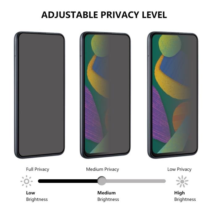 Bild 4, Samsung Galaxy S25 Edge Skärmskydd Härdat Glas Privacy