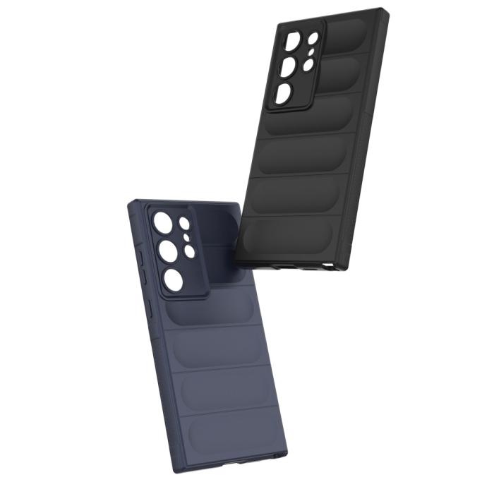 Bild 4, Samsung Galaxy S24 Ultra Skal Magic Shield Mörk Grå