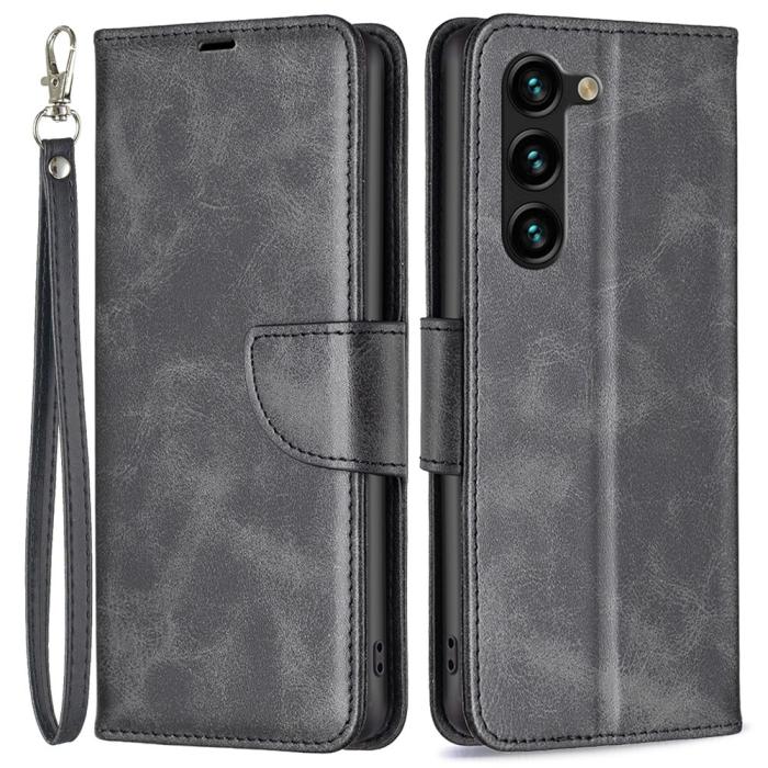 Bild 1, Galaxy S25 Plus / S24 Plus Fodral Solid Shark Läder Svart