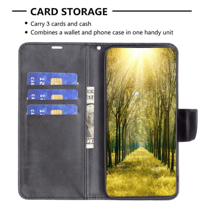 Bild 3, Galaxy S25 Plus / S24 Plus Fodral Solid Shark Läder Svart