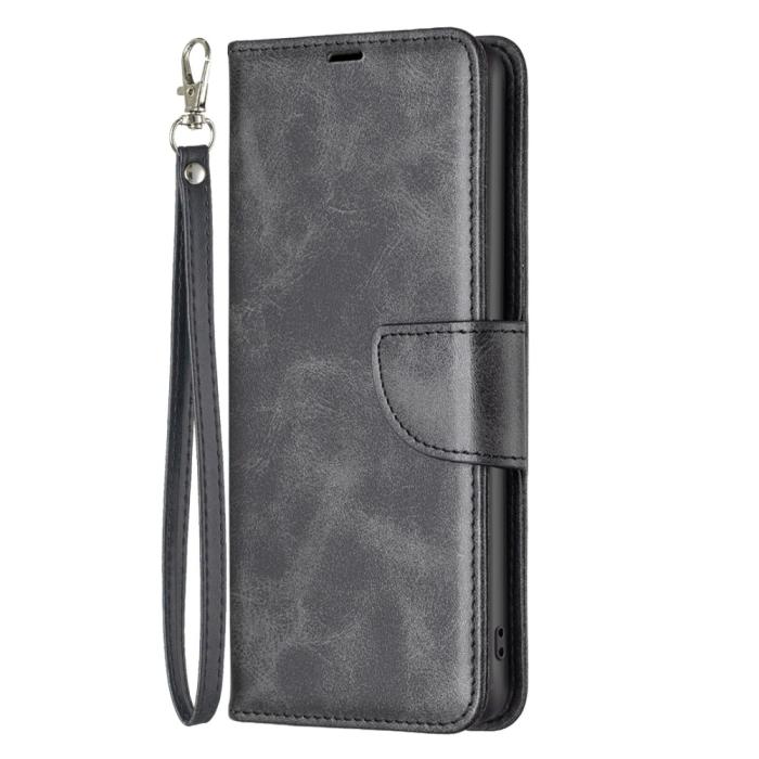 Bild 4, Galaxy S25 Plus / S24 Plus Fodral Solid Shark Läder Svart