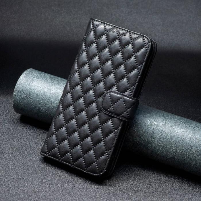 Bild 6, Samsung Galaxy A54 5G Fodral Diamond Läder Svart