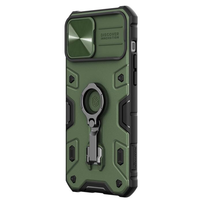 Bild 6, NILLKIN iPhone 13 Pro Max Skal CamShield Armor Pro Grön