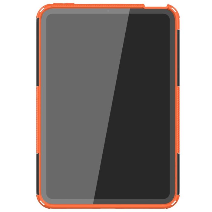 Bild 3, iPad Mini 2024/2021 Skal Rugged Kickstand Armor Orange