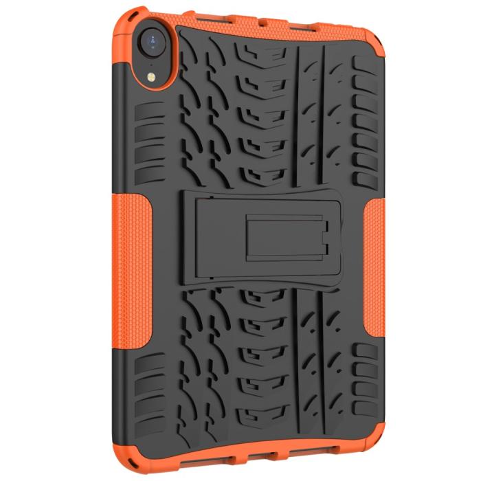 Bild 4, iPad Mini 2024/2021 Skal Rugged Kickstand Armor Orange