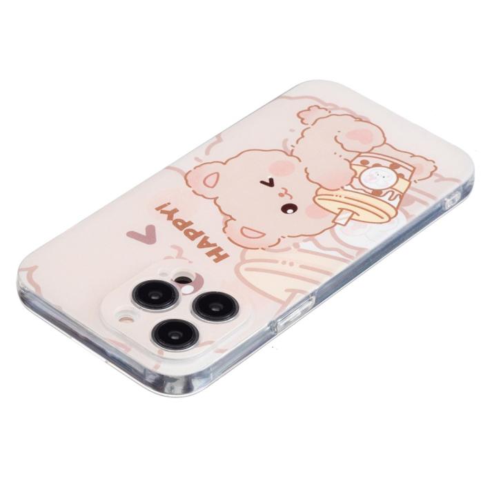 Bild 4, iPhone 16 Pro Skal TPU Teddy Björn