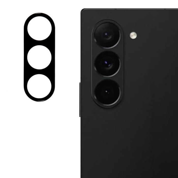 Bild 1, Galaxy Z Fold 6 Linsskydd Härdat Glas Svart