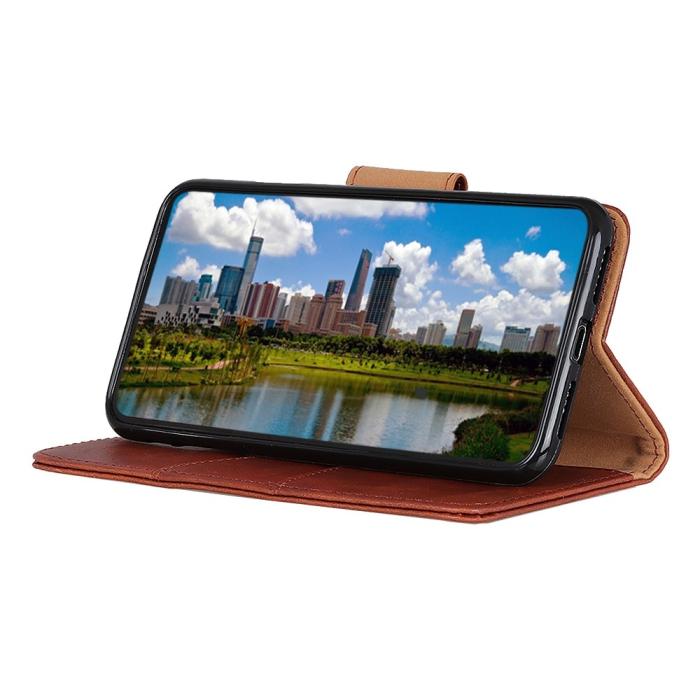 Bild 2, OnePlus Nord 2T 5G Fodral Split Läder Brun
