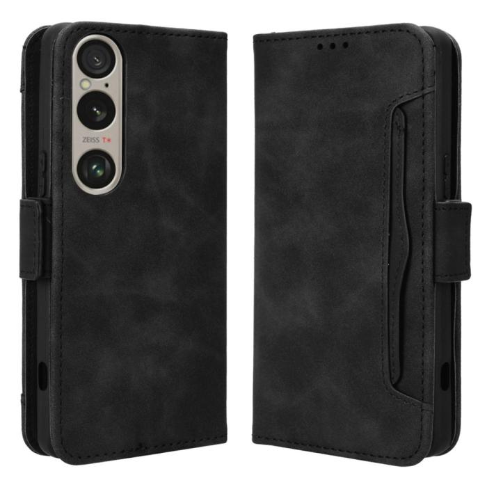 Bild 1, Sony Xperia 1 VI Fodral Med Avtagbart Kortfodral Svart