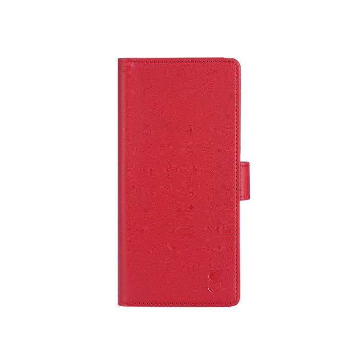 Bild 1, GEAR Samsung Galaxy A03s Fodral Läder Röd