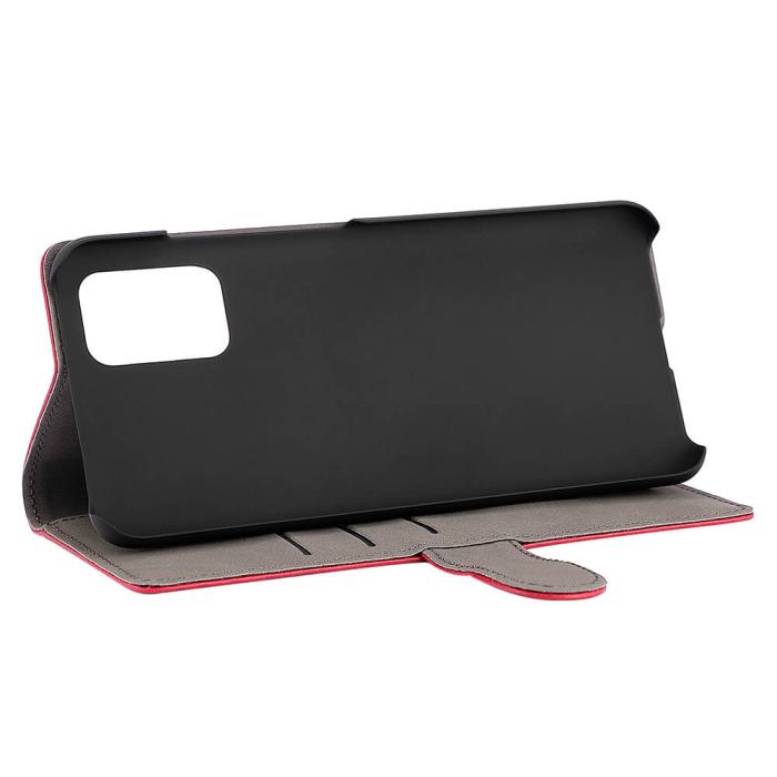 Bild 5, GEAR Samsung Galaxy A02s Fodral Läder Röd