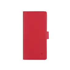 GEAR Samsung Galaxy A03s Fodral L&auml;der R&ouml;d