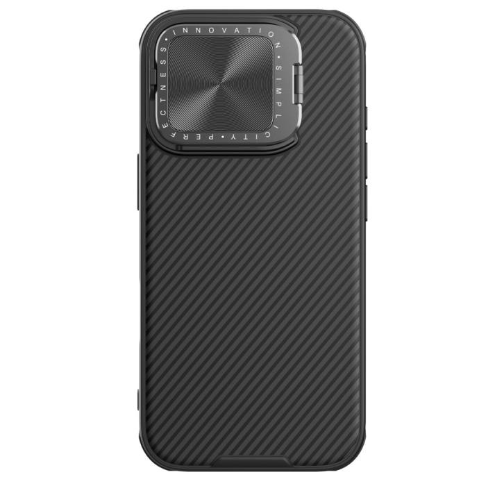 Bild 1, NILLKIN iPhone 16 Pro Skal MagSafe CamShield Prop Kickstand Svart