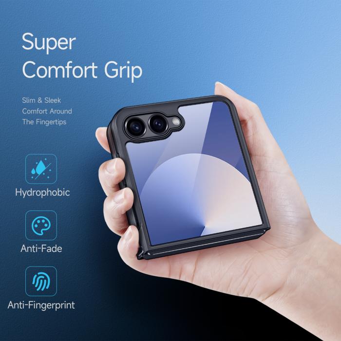 Bild 4, DUX DUCIS Samsung Galaxy Z Flip 7 Skal Aimo Series Svart