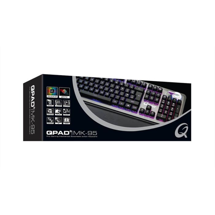 Bild 2, QPAD Gaming Tangentbord MK95 Nordic