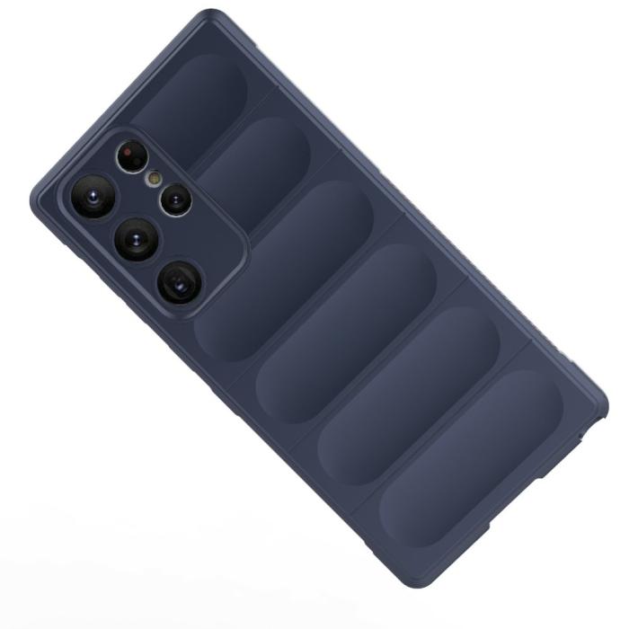 Bild 2, Samsung Galaxy S23 Ultra Skal Magic Shield Mörk Blå