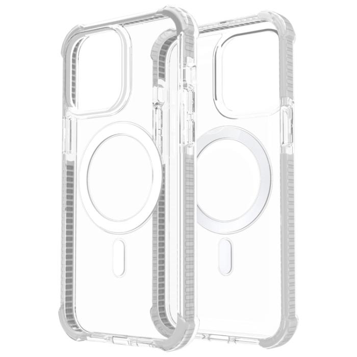 Bild 3, iPhone 15 Pro Skal Shockproof MagSafe Hybrid Transparent
