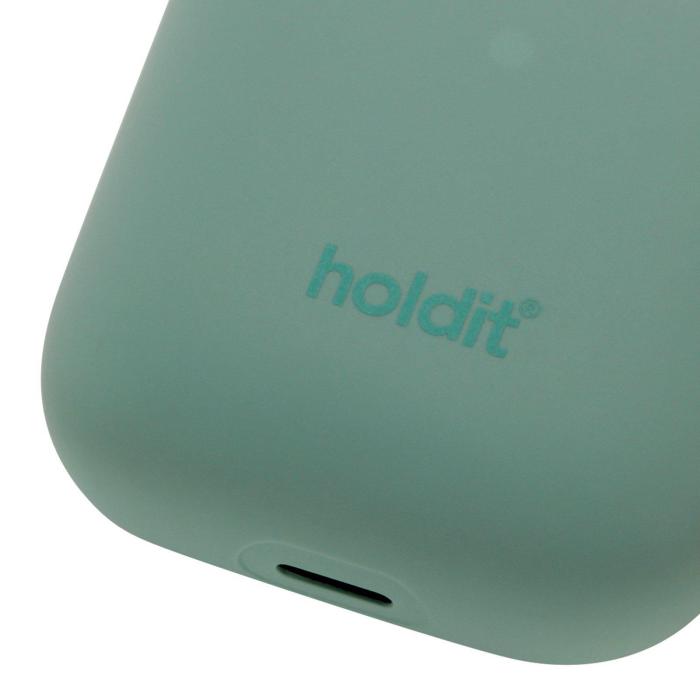 Bild 3, holdit Silikonfodral AirPods Nygård - Moss Green