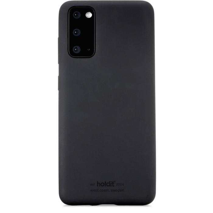 Bild 1, Samsung Galaxy S20 - holdit Mobilskal Silikon - Svart