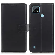 Realme C21 - Pl&aring;nboksfodral - Svart