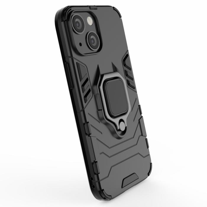 Bild 6, iPhone 13 Mini - Hybrid Ring Skal - Svart