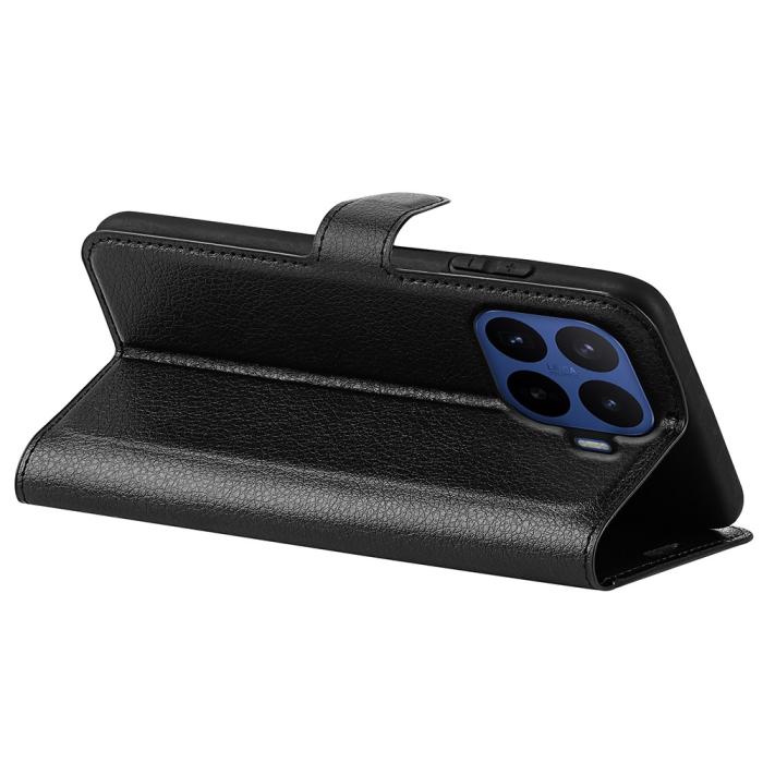 Bild 3, Xiaomi 17T Pro Fodral Litchi Läder Svart