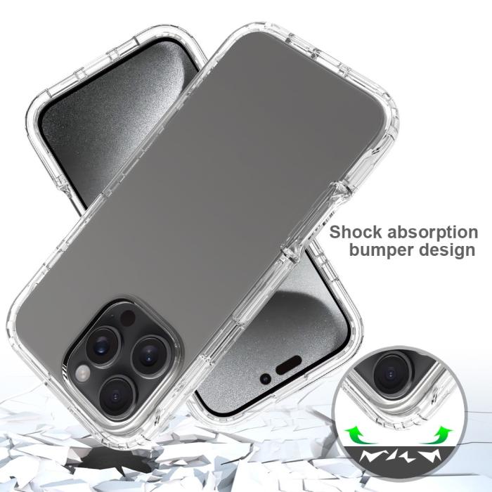 Bild 5, iPhone 16 Pro Max Skal 360 Hybrid Transparent