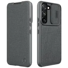 NILLKIN Samsung Galaxy S22 Plus Fodral Qin Pro Grå