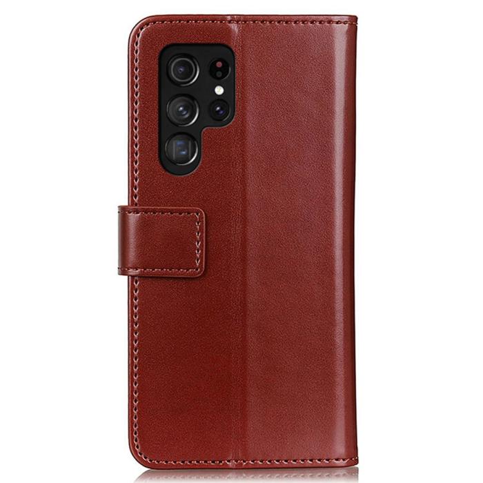 Bild 3, Samsung Galaxy S22 Ultra Fodral Tri-Color Brun