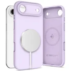 Tech-Protect iPhone Air Skal MagSafe Silicone Mauve