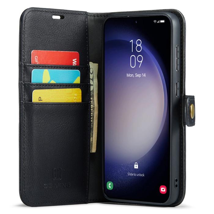 Bild 2, DG.MING Galaxy S23 FE 2in1 Magnet Fodral / Skal Svart