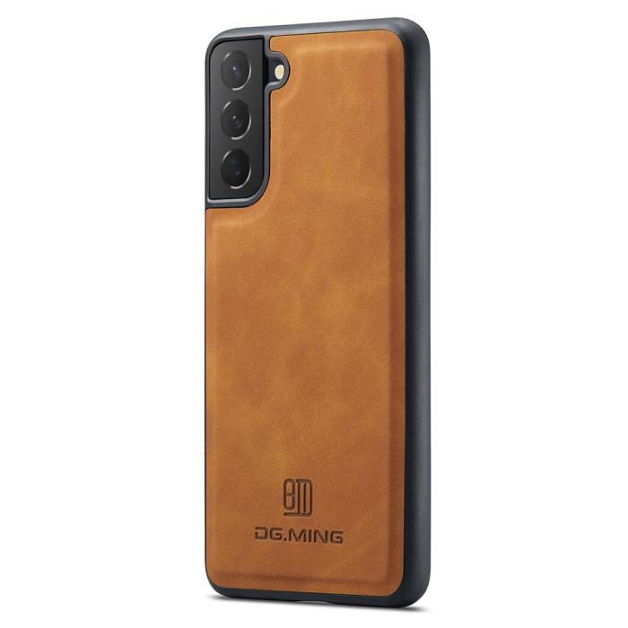 Bild 2, DG.MING Samsung Galaxy S23 Plus Skal Läderbelagt Brun