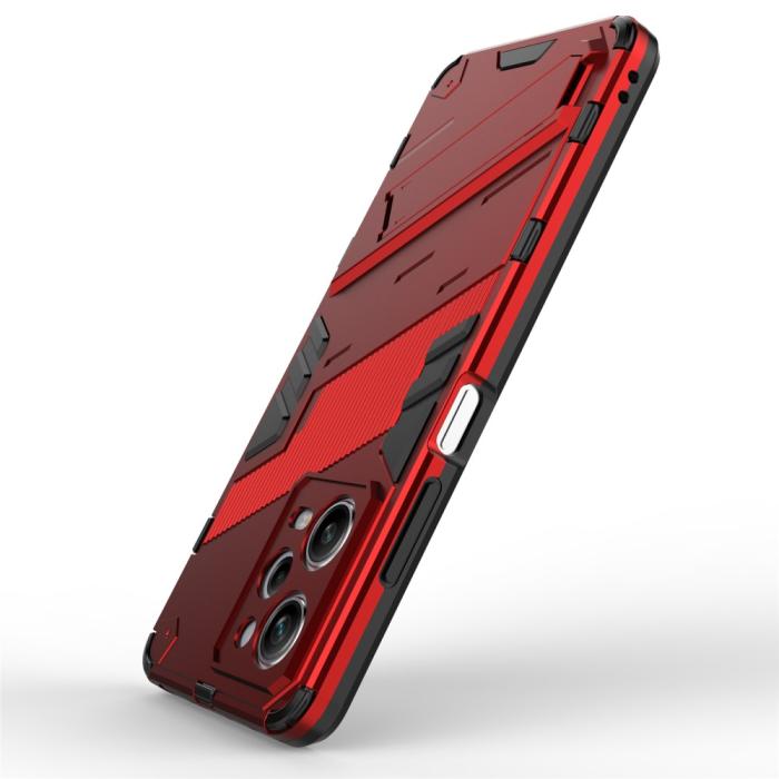 Bild 3, Xiaomi Redmi Note 12 Pro 5G Skal Hybrid Kickstand Röd