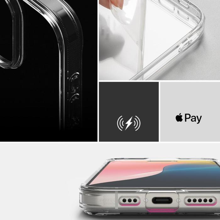 Bild 6, Ringke iPhone 16 Pro Skal Fusion Transparent