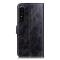 Sony Xperia 1 IV Fodral Retro Crazy Horse Svart