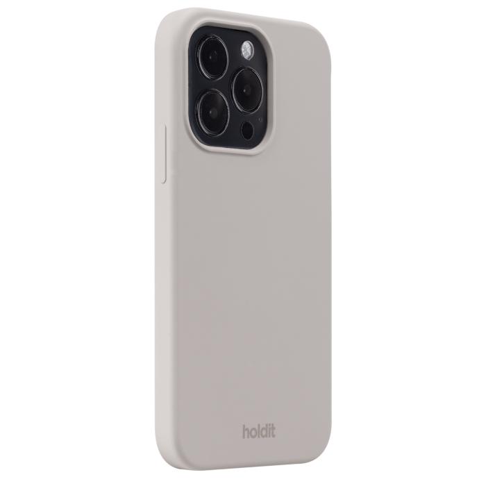 Bild 2, holdit iPhone 14 Pro Skal Silikon Taupe