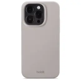 holdit iPhone 14 Pro Skal Silikon Taupe