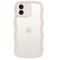 holdit iPhone 12/12 Pro Skal Wavy Light Beige Transparent