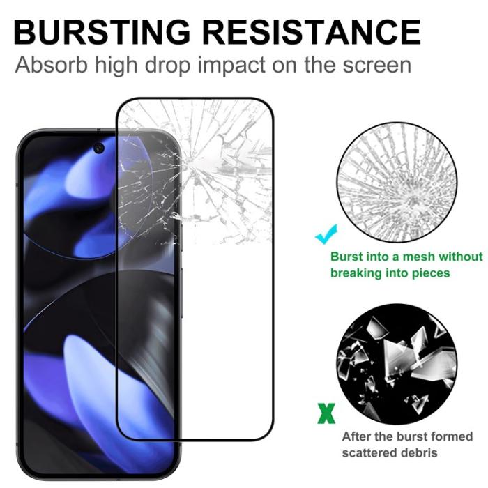 Bild 4, Google Pixel 10 Pro XL Skärmskydd Heltäckande Härdat Glas