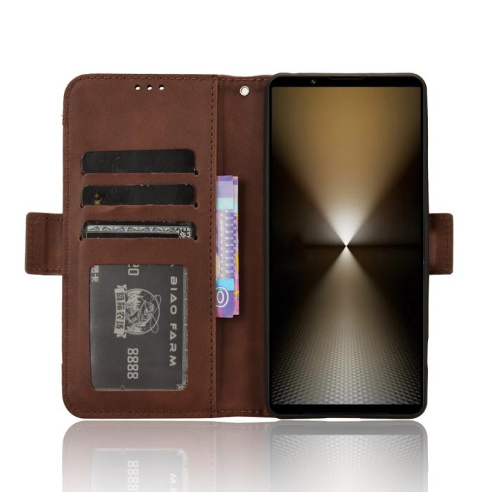 Bild 3, Sony Xperia 1 VI Fodral Med Avtagbart Kortfodral Brun