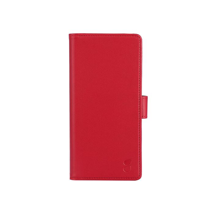 Bild 1, GEAR Samsung Galaxy A72 Fodral Läder Röd