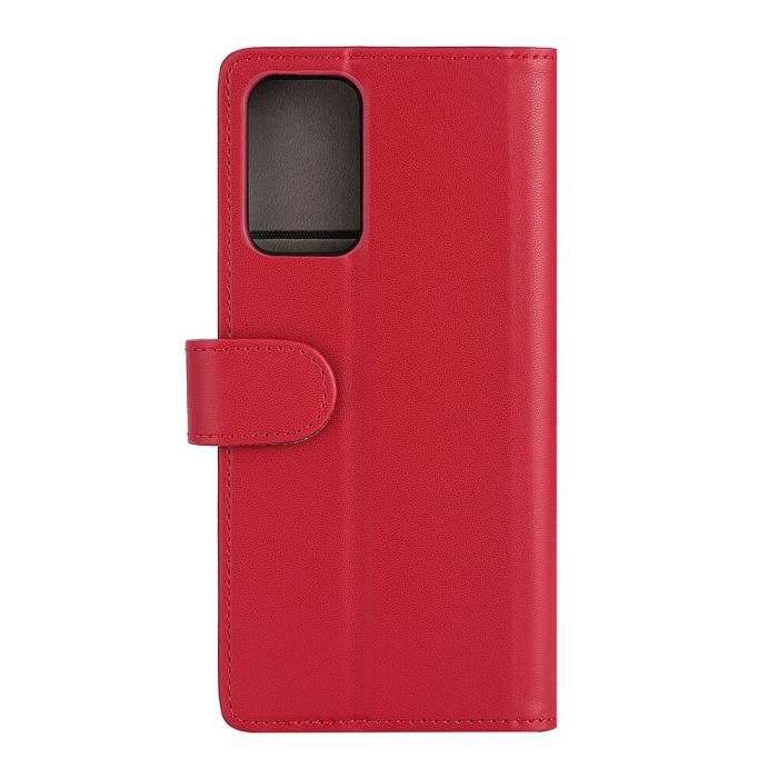 Bild 3, GEAR Samsung Galaxy A72 Fodral Läder Röd